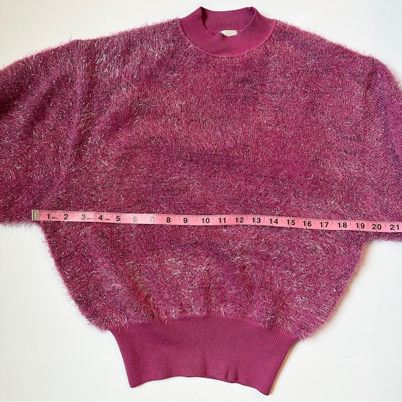 Anthropologie Maeve Pink Fuzzy Sweater Size XXS - Picture 10 of 10